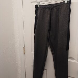 Game Time Charcoal and Black Joggers
